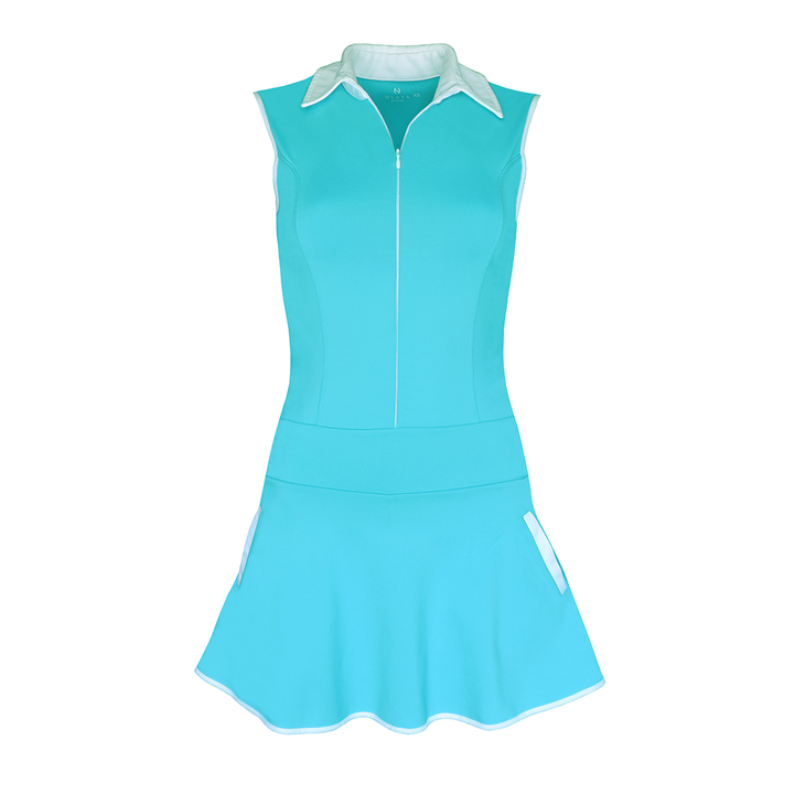 Grace Golf Dress - Turquoise (XL & XXL Only)