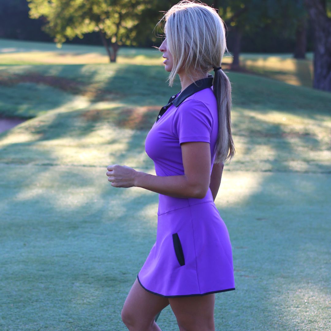 Power Golf Dress - Purple