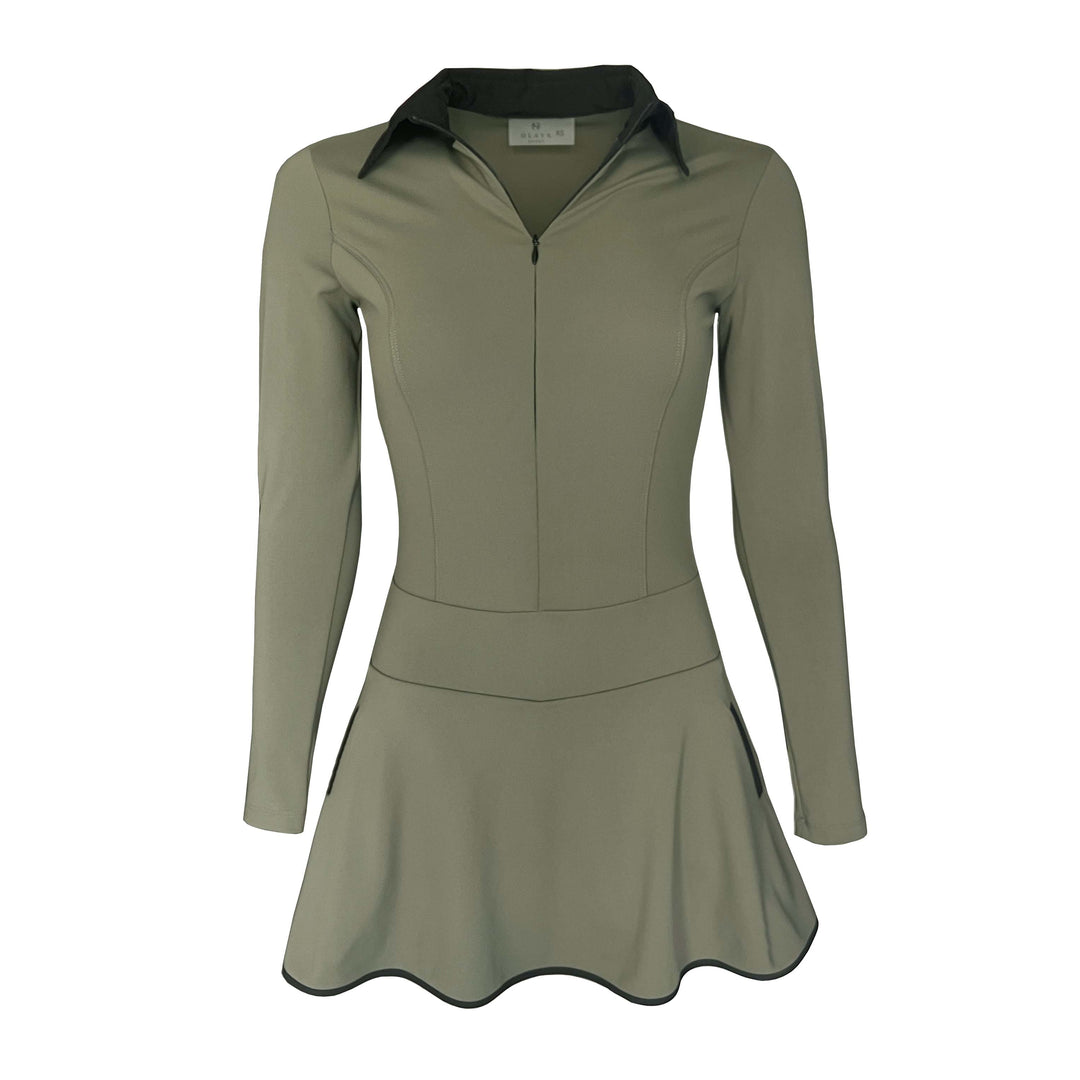 Balance Golf Dress - Olive (XL & XXL Only)