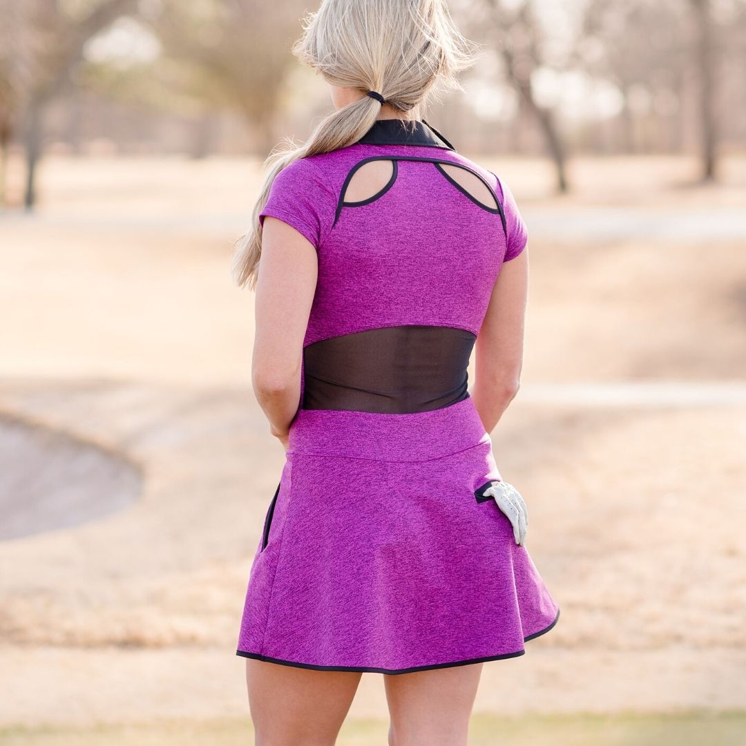 Reflect Golf Dress - Magenta (M Only)