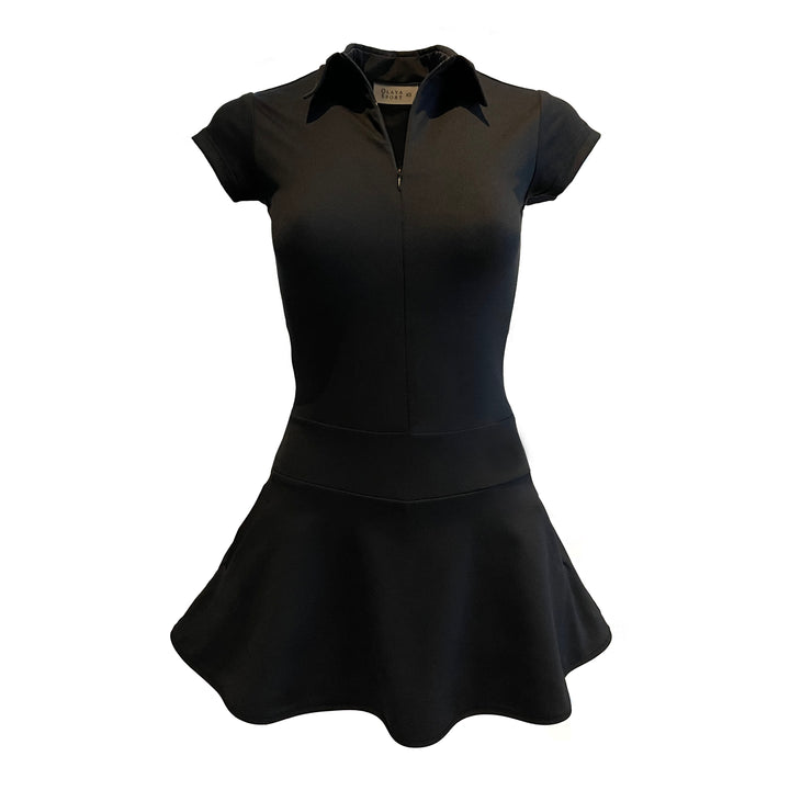 Reflect Golf Dress - Black