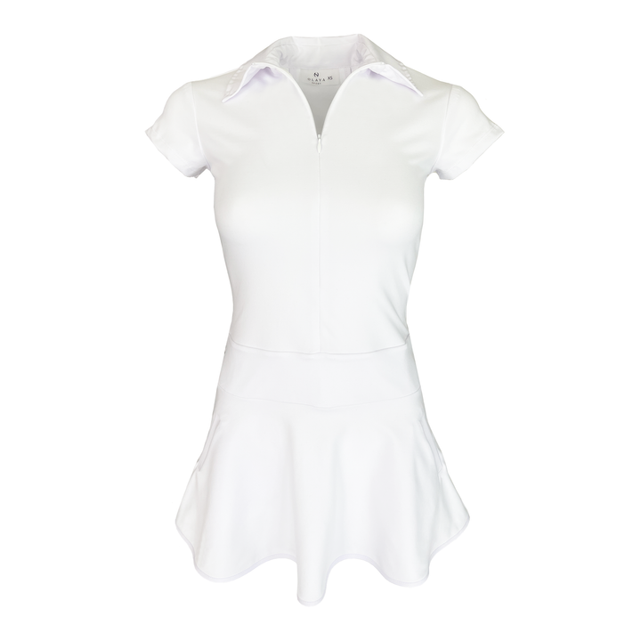 Reflect Dress - White (XXL Only)
